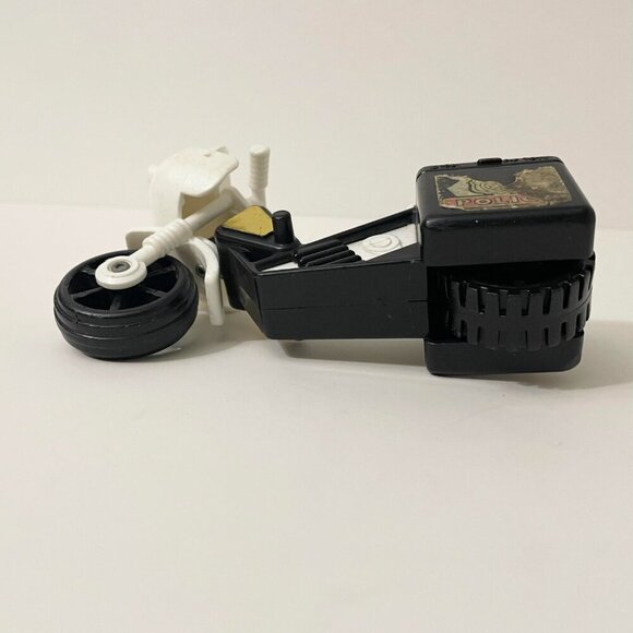 Vtg 1981 Fisher Price Husky Helpers Police Patrol Motor Bike Cycle - Picture 13 of 16